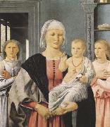 Piero della Francesca Senigallia Madonna (mk08) oil on canvas